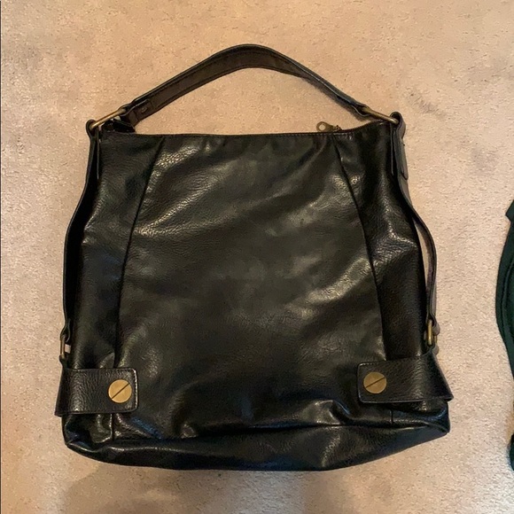 Matt & Nat black purse with gold details - Picture 2 of 3